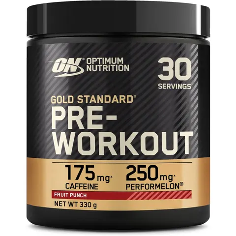 Optimum Nutrition Gold Standard Pre-Workout, Fruit Punch, 330g – image 1