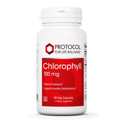 Protocol for Life Balance, Chlorophyll, 100 mg, 90 Veg Capsules – image 1