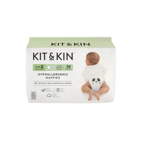 Kit & Kin Nappies Size 2 - 38 nappies – image 1