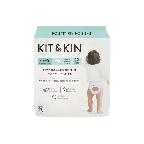Kit & Kin Pull-Ups Size 4 Maxi - 22 nappies – image 1