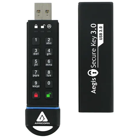 Apricorn Secure Key - USB-stick - 240 GB – afbeelding 1
