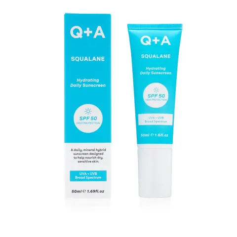 Q+A Face Sunscreen SPF 50 Hydrating - 50 ml – afbeelding 1