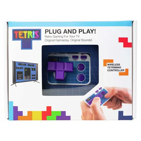 Tetris - TV plug & play - wireless controller - retro gaming – afbeelding 1