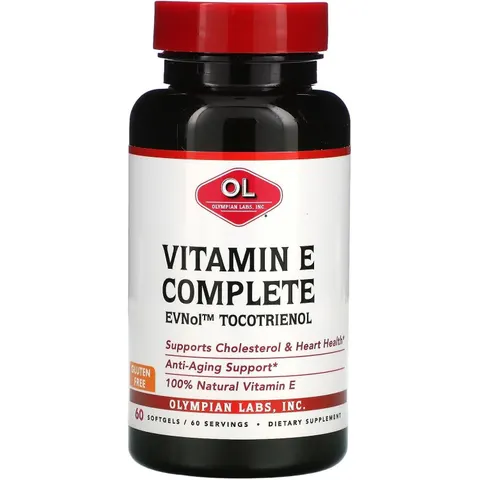 Olympian Labs, Vitamin E Complete, 60 Softgels – image 1