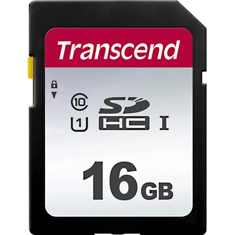 Transcend 16 Gb 300S Sd Sdhc 95MBs Uhs U1 Class 10 – zdjęcie 1