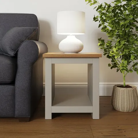 GFW Lancaster Side Table - Grey – image 1