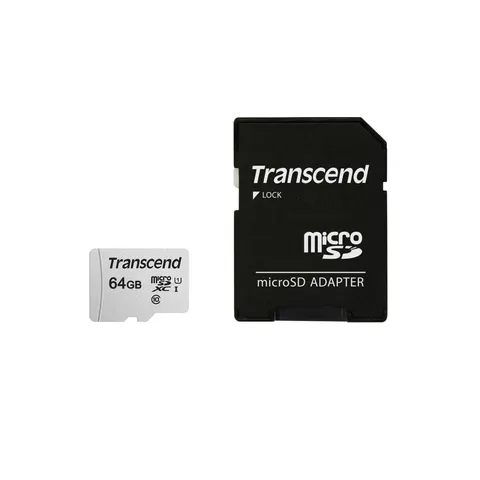 TRANSCEND 64GB UHS-I U1 microSD – Bild 1