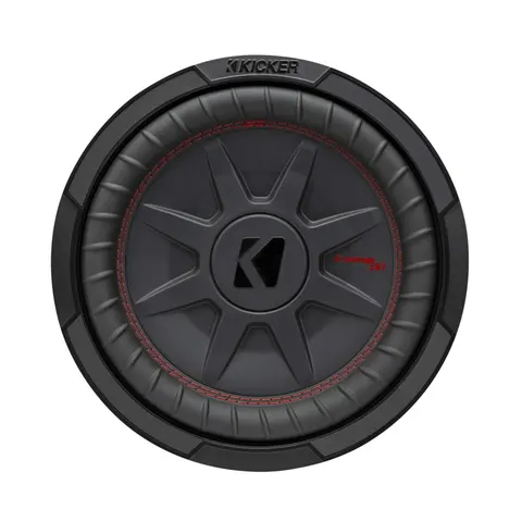 Kicker 48CWRT102 CompRT 10" Thin Profile Dual Voice Coil Subwoofer - 2 Ohm – image 1