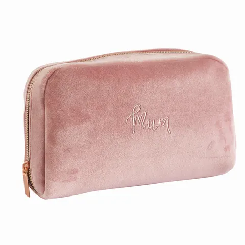 Arora Design Sentiment Velvet Makeup Bag Mum Multi – image 1