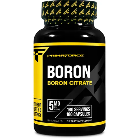 Primaforce, Boron, 5 mg , 180 Capsules – image 1