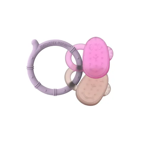 Matchstick Monkey Ice Cooling Teether - Pink – image 1