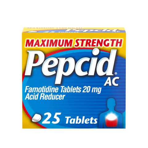 Pepcid AC Maximum Strength for Heartburn Prevention & Relief, 25 ct – image 1