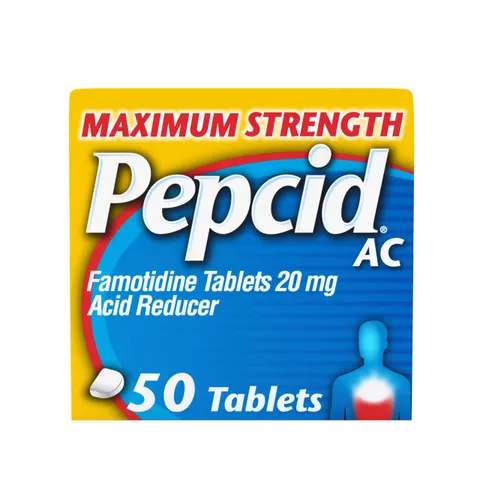 Pepcid AC Maximum Strength for Heartburn Prevention & Relief, 50 ct – image 1