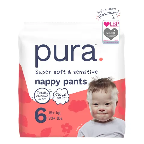 Pura Soft & Sensitive Nappy Pants Size 6, 108ct – image 1