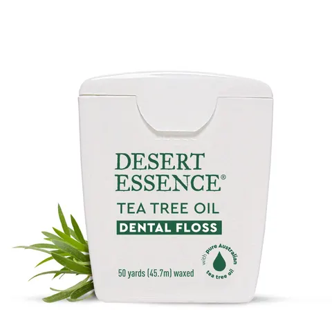 Desert Essence Tea Tree Dental Floss 50yd – image 1
