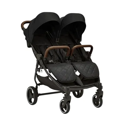 Ickle Bubba Venus Double Stroller - Black – image 1