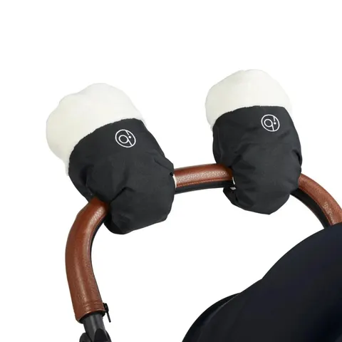 Ickle Bubba Pram Mitts Black – image 1