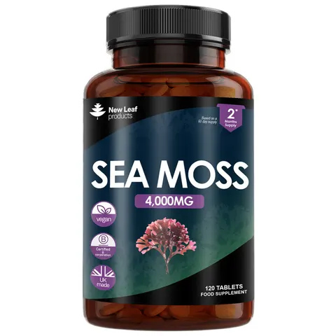Sea Moss Tablets Extract 120 High Strength 4000mg – image 1