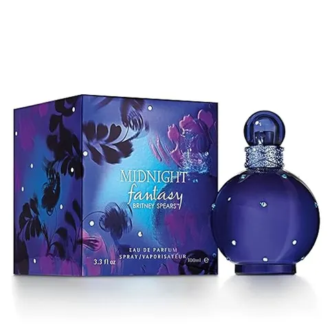 Britney Spears Midnight Fantasy - 100ml - Eau de parfum – afbeelding 1