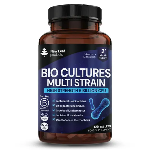 Bio Cultures Multi Strain 120 Tablets Gut & Digestive – image 1