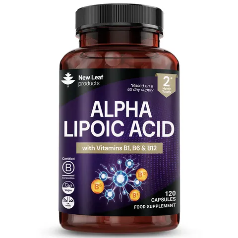 ALA Complex With Vitamin B1, B6 & B12 - 120 Capsules – image 1