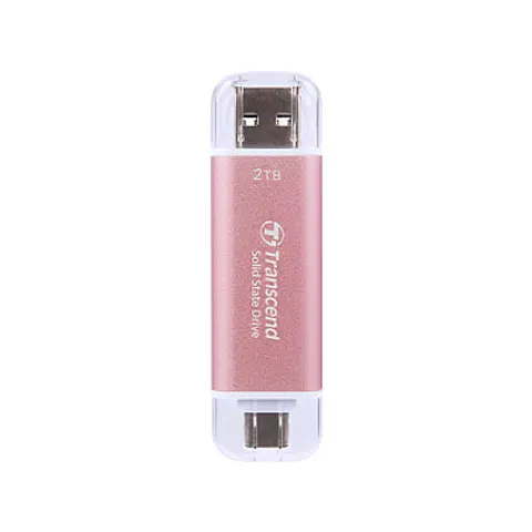 TS2TESD310P - Transcend Portable SSD pink 2 TB – image 1