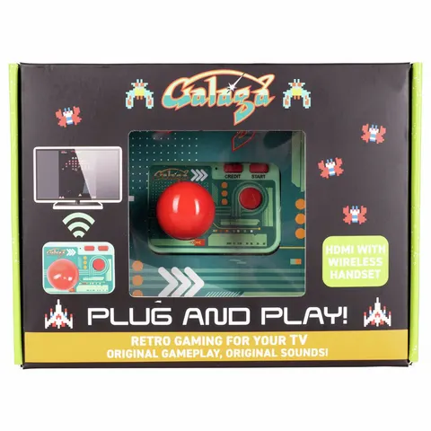 Fizz Creations Galaga Plug And Play Arcade Retro Gaming – image 1