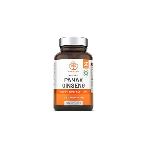 PharmaZen Korean Panax Ginseng Extract 60 Capsules – image 1