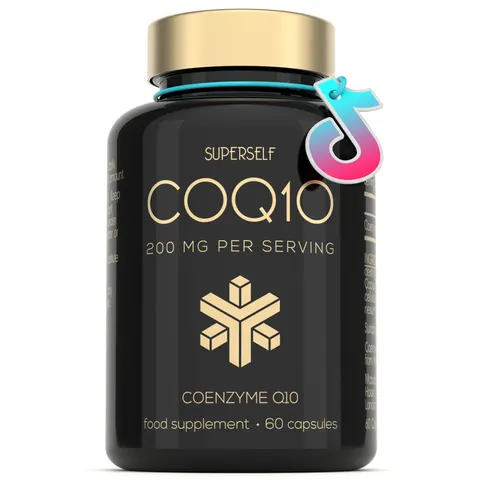 SuperSelf CoQ10 Coenzyme Q10 200mg 60 Capsules – image 1