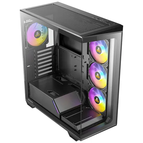 Antec C3 Midi Tower Zwart – afbeelding 1
