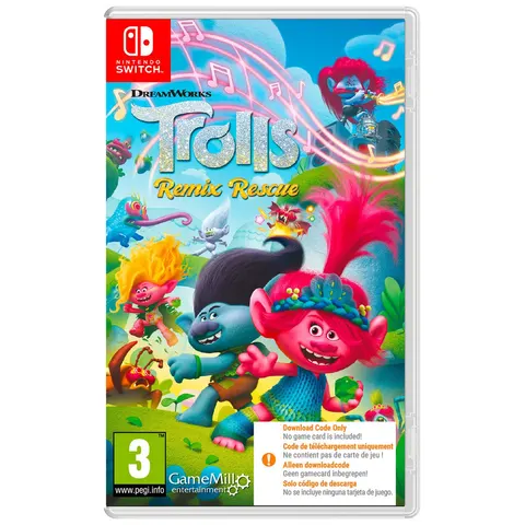 Dreamworks Trolls Remix Rescue - Switch (Code in a Box) – afbeelding 1