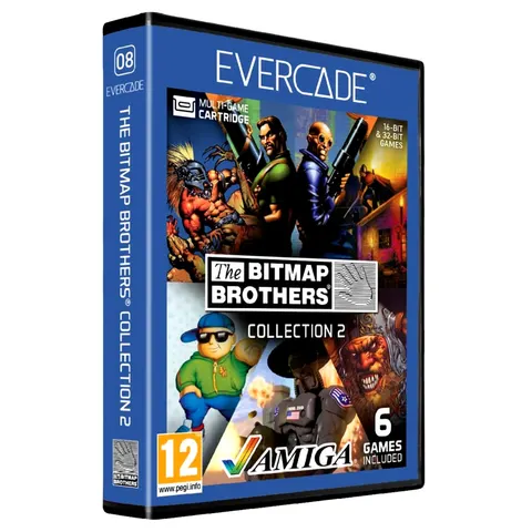 Evercade - Bitmap Brothers - HC Classics - cartridge 2 (6 games) – afbeelding 1