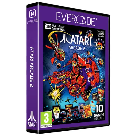 Evercade Cartridge - ATARI Arcade Collection 2 - 10 games – afbeelding 1