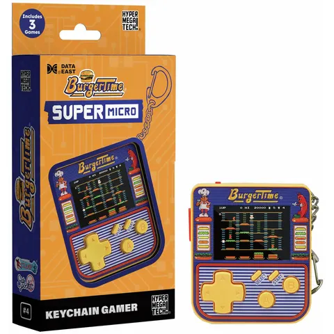 Evercade - Super Micro Keychain Gamer - Data East Burger Time – afbeelding 1