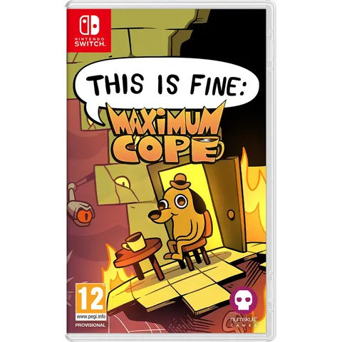 This Is Fine: Maximum Cope Nintendo Switch Game – image 1