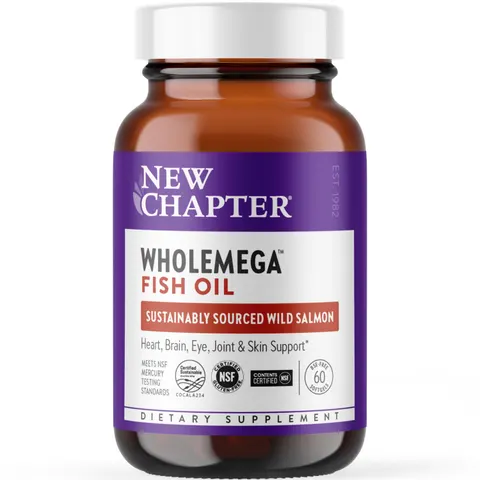 Chapter, Wholemega Fish Oil, 60 Softgels – image 1