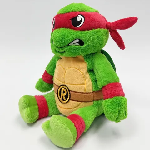 TMNT Raphael Cozy Plush Microwavable Toy - Officially Licensed – image 1
