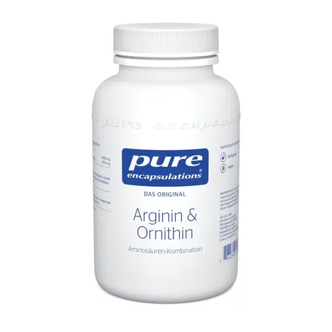 Pure Encapsulations Arginin + Ornithin Kapseln – Bild 1