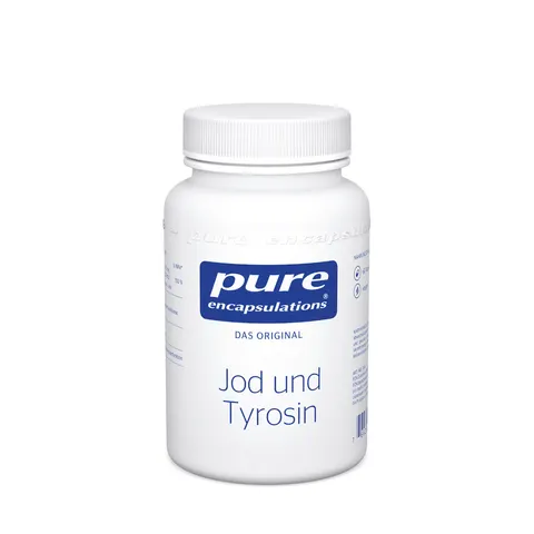 Pure Encapsulations Jod und Tyrosin Kapseln – Bild 1