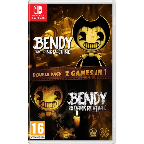 Bendy Double Pack (Ink Machine + Dark Revival) - SWITCH-spel – afbeelding 1