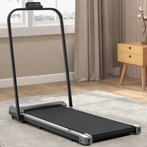 Remote Control Fitness Treadmill Walking Jogging Machine with Handrail – image 1