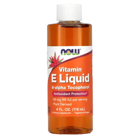 Now Foods, Natural E Liquid, 4 fl oz (120 ml) – image 1