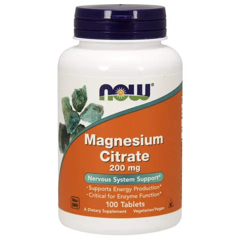 Now Magnesio Citrato 200 mg 100 comp – imagen 1