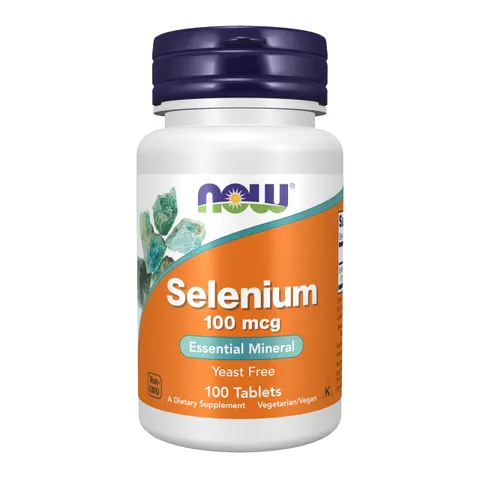 NOW Foods Selenium, 100mcg , 100 tabs – image 1
