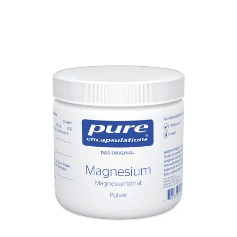Pure Encapsulations Magnesium Magnesiumcitrat Pulver – Bild 1
