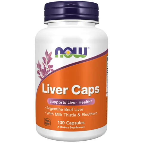 NOW Foods Liver Caps - 100 caps – image 1