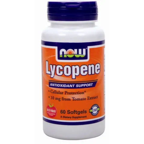 NOW Foods Lycopene, 10mg, 60 softgels – image 1