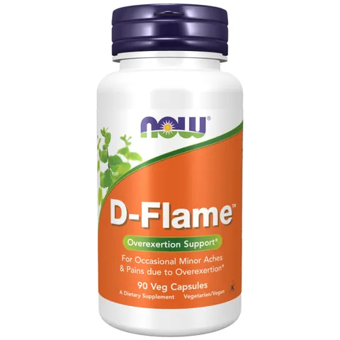 NOW Foods D-Flame - 90 vcaps – image 1