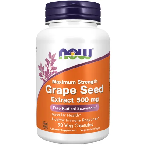 Grape Seed Extract, 500mg Maximum Strength - 90 vcaps – image 1