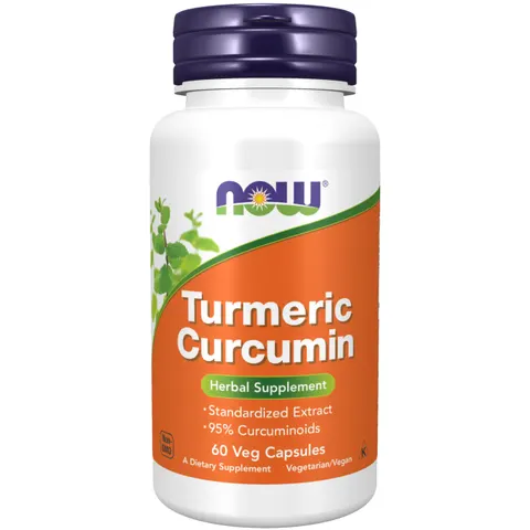 Now Foods, Curcumin, 60 Veg Capsules – image 1